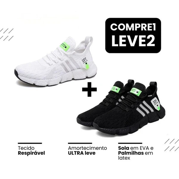 New Tênis fast - Respirável e Ultra Resistente (COMPRE 1 LEVE 2)