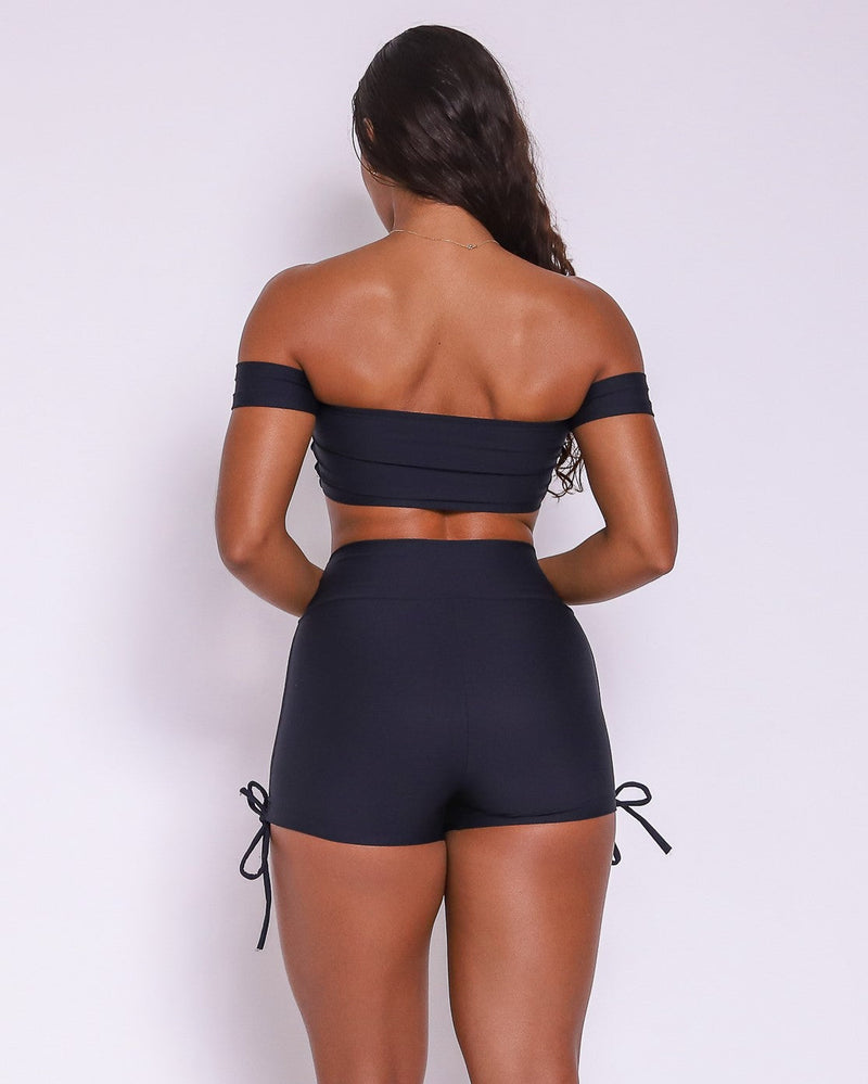 Conjunto Short Básico Cross Light + Top Ciganinha