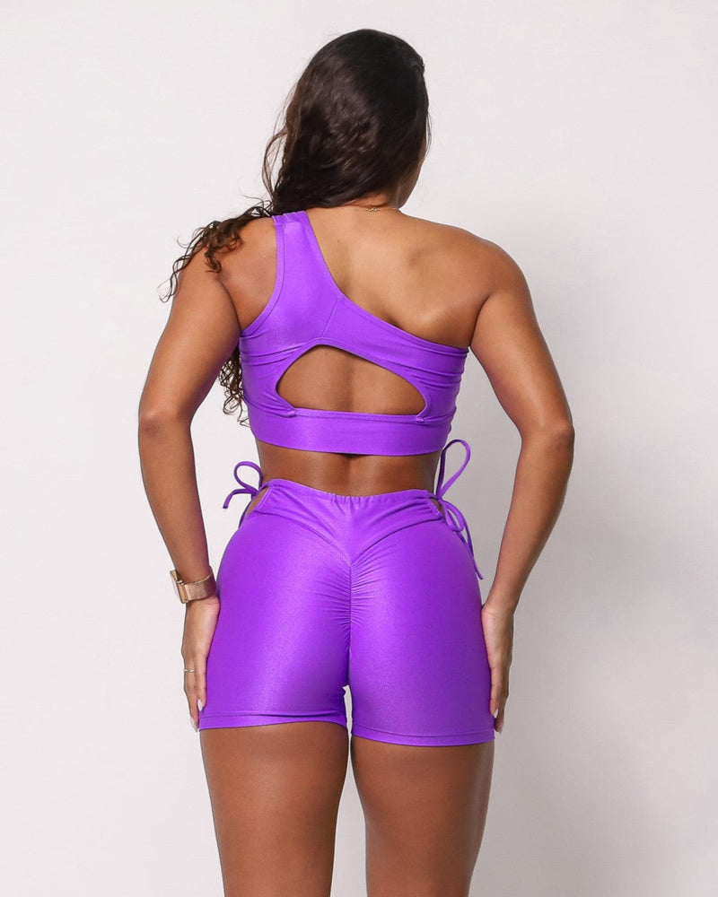 Conjunto Short Empina Bumbum Ajuste + Top Paloma